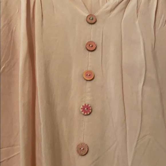 Copper Feather Design*** Blush Pink Tunic - Picture 2 of 3